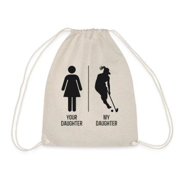 Hockey sur gazon Votre fille Mon - Sac de sport léger - nature - Devant