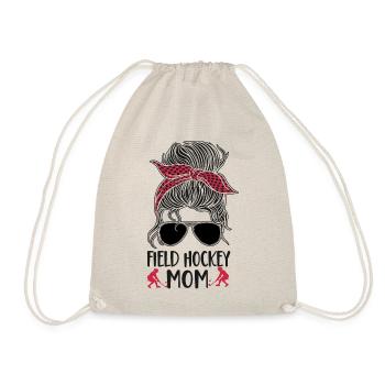 Field Hockey Mom Sunglasses Field - Turnbeutel - Natur - Vorne