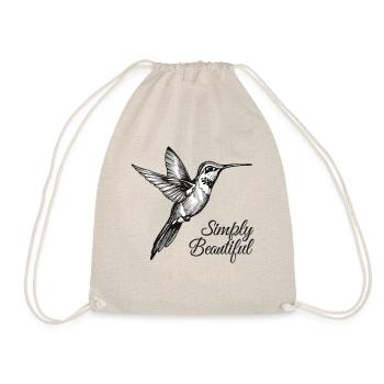 Kolibri Faszination der Fliegenden Juwelen - Turnbeutel - Natur - Vorne