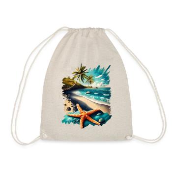 Nature Été Mer Océan Étoile de mer - Sac de sport léger - nature - Devant