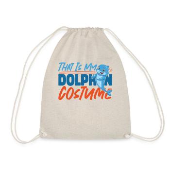 Dolphin Halloween That Is My - Drawstring Bag - nature - Front