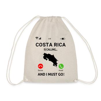 Costa Rica Mittelamerika Urlaub - Turnbeutel - Natur - Vorne