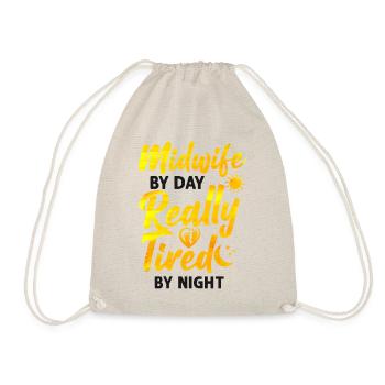 Nurse Midwife Birth Worker Midwife - Drawstring Bag - nature - Front