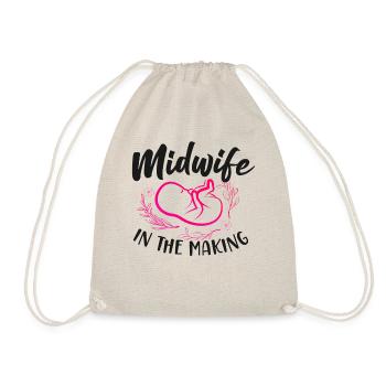 Infirmière Sage-femme Accoucheuse Étudiante - Sac de sport léger - nature - Devant