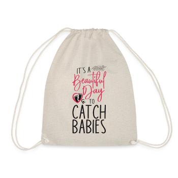 LD Labour And Delivery Nurse - Drawstring Bag - nature - Front