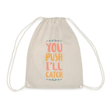 LD Labour And Delivery Nurse - Drawstring Bag - nature - Front