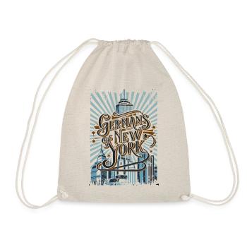 Germans of New York, Germany, America, USA - Drawstring Bag - nature - Front
