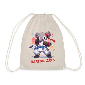 Drôle Koala Arts Martiaux MMA Kawaii Arts Martiaux - Sac de sport léger - nature - Devant