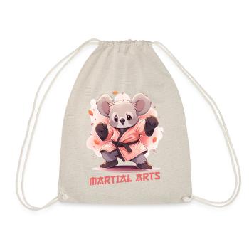 Drôle Koala Arts Martiaux MMA Kawaii Arts Martiaux - Sac de sport léger - nature - Devant