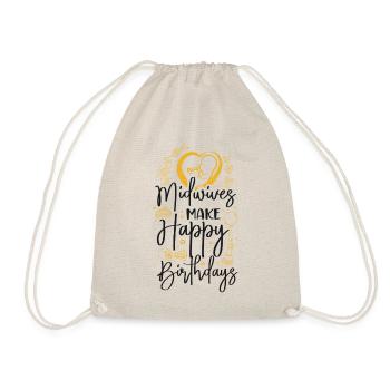 Nurse Midwife Birth Worker - Drawstring Bag - nature - Front