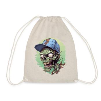 Halloween Horreur effrayante Zombie Zombies - Sac de sport léger - nature - Devant