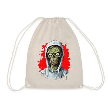 Halloween Horreur Effrayante Zombie - Sac de sport léger - nature - Devant