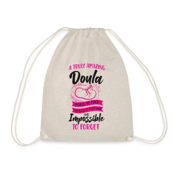 Doula Birth Worker A Truly Amazing - Drawstring Bag - nature - Front