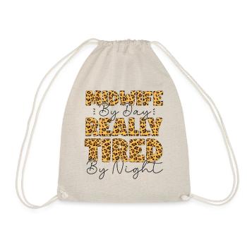Nurse Midwife Birth Worker Midwife - Drawstring Bag - nature - Front