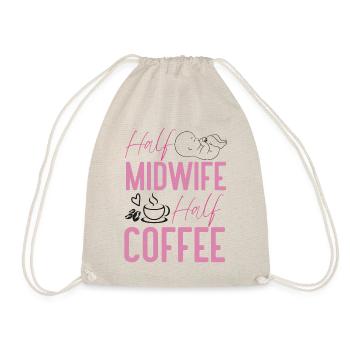 Nurse Midwife Birth Worker Coffee - Turnbeutel - Natur - Vorne