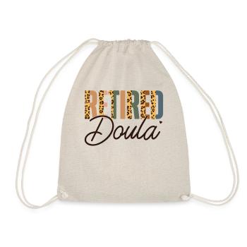 Doula Birth Worker Retirement - Turnbeutel - Natur - Vorne
