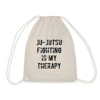 Ju-Jutsu Saying Sayings - Drawstring Bag - nature - Front