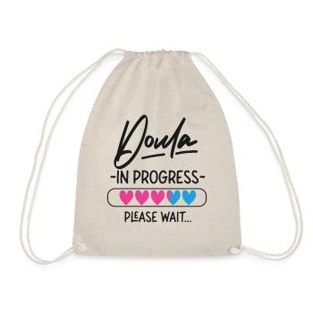 Doula Travailleuse à la naissance Doula étudiante - Sac de sport léger - nature - Devant
