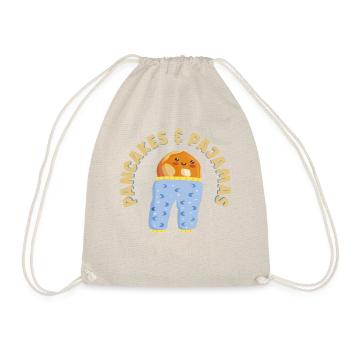 Pancake Lover Kids Pancakes & - Turnbeutel - Natur - Vorne