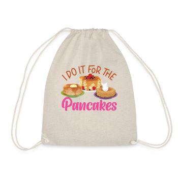 Les enfants amateurs de crêpes, je le fais pour le - Sac de sport léger - nature - Devant