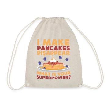 Amoureux des crêpes Enfants Je fais des crêpes - Sac de sport léger - nature - Devant