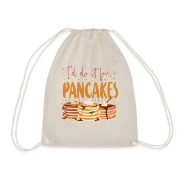 Les enfants amateurs de crêpes, je le fais pour le - Sac de sport léger - nature - Devant