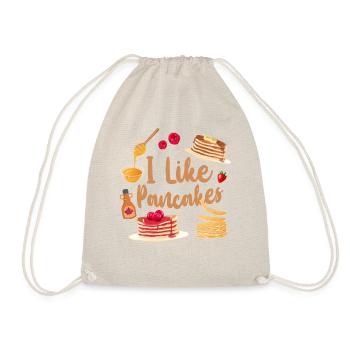 Amoureux des crêpes Les enfants J’aime les crêpes - Sac de sport léger - nature - Devant