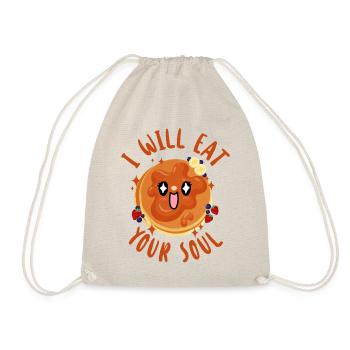 Pancake Lover Kids I Will Eat Your - Drawstring Bag - nature - Front