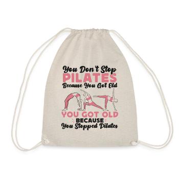 Pilates Instructor Teacher Retired - Drawstring Bag - nature - Front