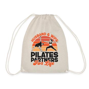 Pilates Instructor Teacher Husband - Drawstring Bag - nature - Front