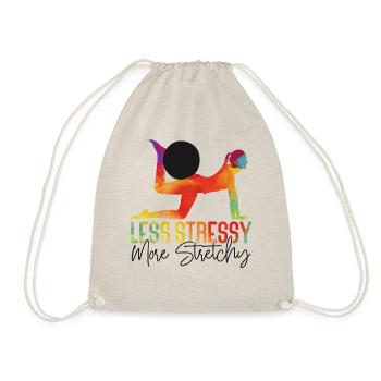 Pilates Instructeur Professeur Jeu de mots - Sac de sport léger - nature - Devant