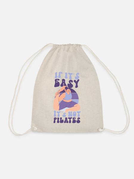 Pilates Instructor Teacher If It's - Turnbeutel - Natur