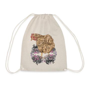 Spring, Hen, Chicken, Poultry, Poultry, Nature - Drawstring Bag - nature - Front