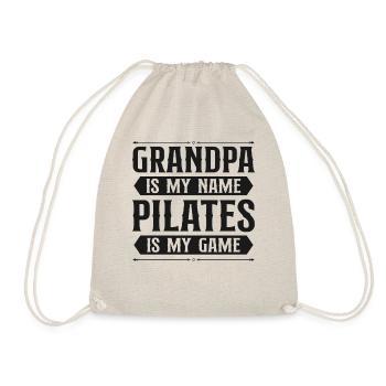 Instructeur de Pilates Enseignant Grand-père - Sac de sport léger - nature - Devant
