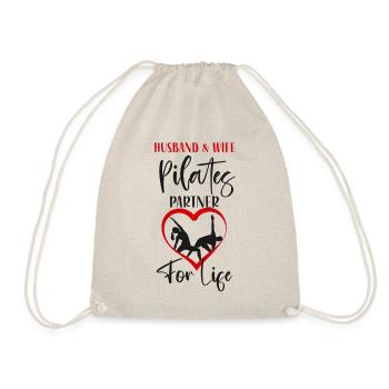 Pilates Instructor Teacher Husband - Drawstring Bag - nature - Front
