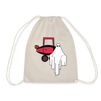 Wrong-way driver driving a car Driver's license Driver - Drawstring Bag - nature - Front
