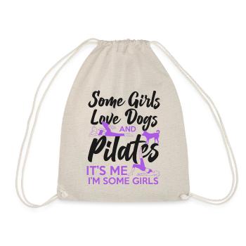 Instructeur de Pilates Professeur Fille - Sac de sport léger - nature - Devant