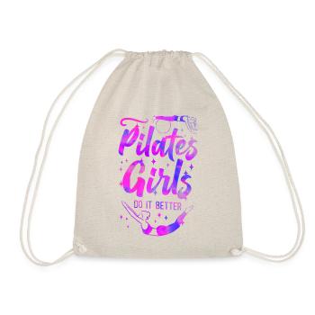 Pilates Instructor Teacher Pilates - Turnbeutel - Natur - Vorne