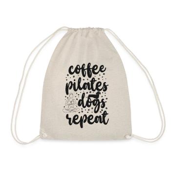 Instructeur de Pilates Professeur Café - Sac de sport léger - nature - Devant