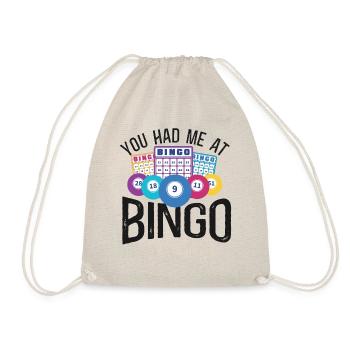 Fille de joueur de bingo à laquelle vous m’avez eu - Sac de sport léger - nature - Devant