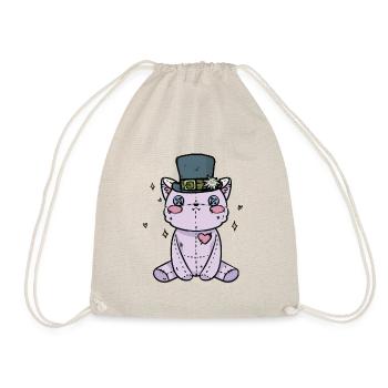 mignon animal en peluche chat halloween chats - Sac de sport léger - nature - Devant