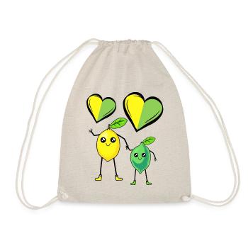 Lemon, Lemon, Fruit, Fruit, Fruit, Lemon - Drawstring Bag - nature - Front