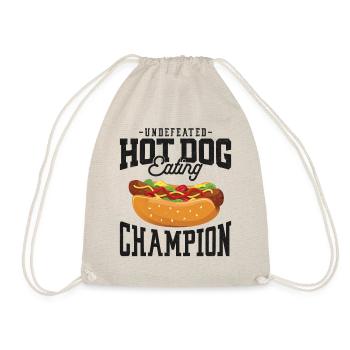 Hot Dog Adulte Hot-Dog Invaincu - Sac de sport léger - nature - Devant