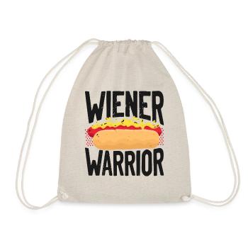 Hot Dog Adult Humor Pun Naughty - Turnbeutel - Natur - Vorne