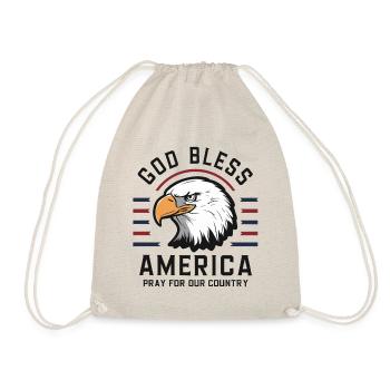 God Bless America USA 4th July Independence Day - Turnbeutel - Natur - Vorne