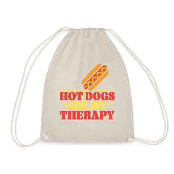 Les hot-dogs pour adultes sont mes hot-dogs - Sac de sport léger - nature - Devant