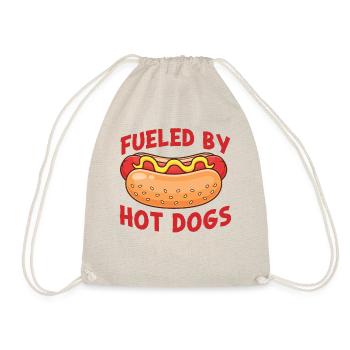 Hot Dog Adulte Alimenté Par Les Hot-Dogs - Sac de sport léger - nature - Devant