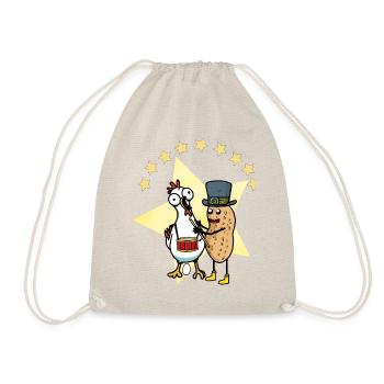 Poulet aux arachides Apprivoiser Domteur Zirhus Egg Drum - Sac de sport léger - nature - Devant