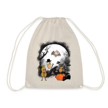 Peanuts Peanut Halloween Midnight - Drawstring Bag - nature - Front