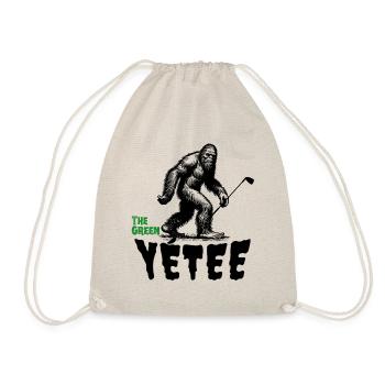 Yeti! - Drawstring Bag - nature - Front